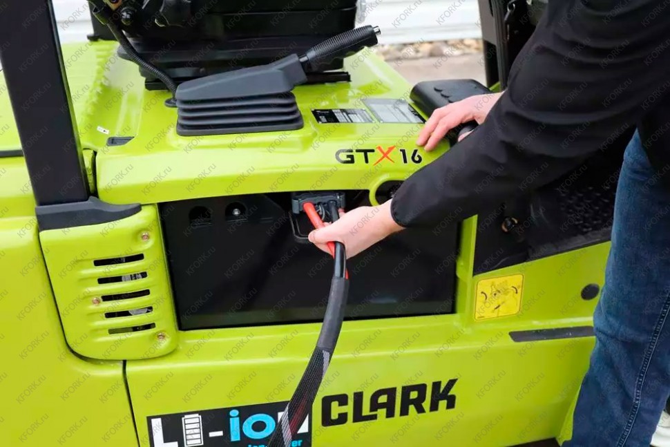 Электрический погрузчик Clark GEX20s 2 т Li-ion 4 опоры