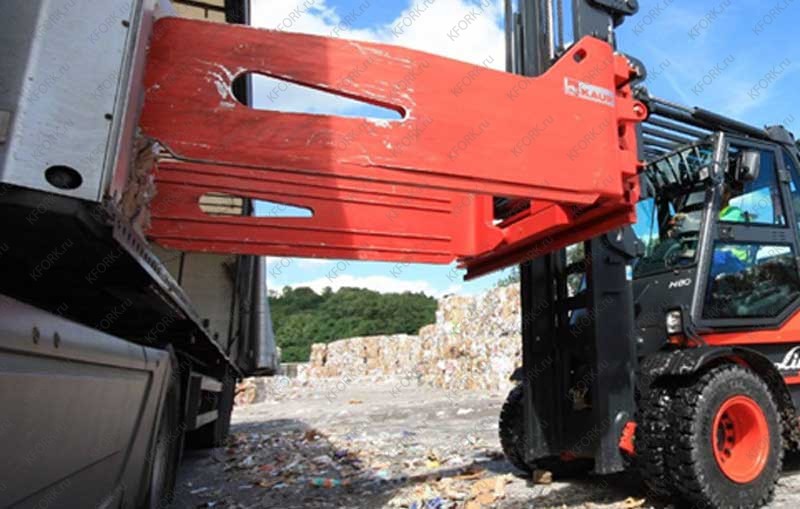Захват для тюков и кип KAUP T413RC