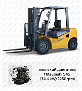 Вилочный погрузчик CHL 3,5 т с японск. двигателем Mitsubishi S4S