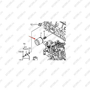 Фильтр масляный A408065
